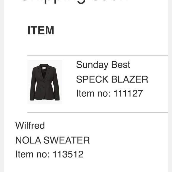 Aritzia Sunday Best NWOT Speck Blazer XS - Picture 5 of 5